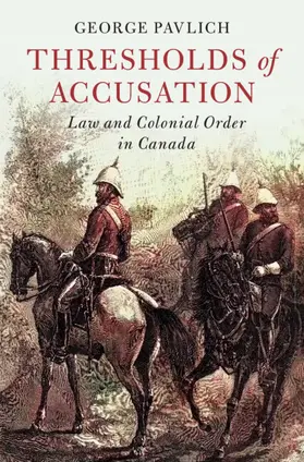 Pavlich |  Thresholds of Accusation | Buch |  Sack Fachmedien