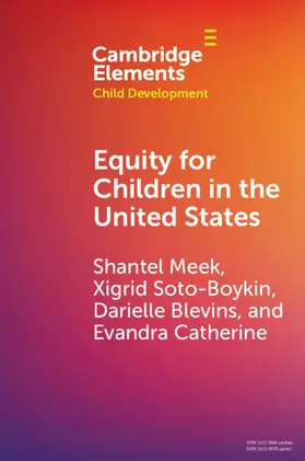 Meek / Catherine / Boykin |  Equity for Children in the United States | Buch |  Sack Fachmedien