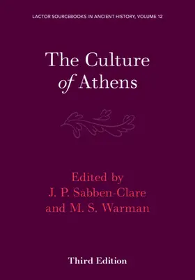  The Culture of Athens: Volume 3 | Buch |  Sack Fachmedien