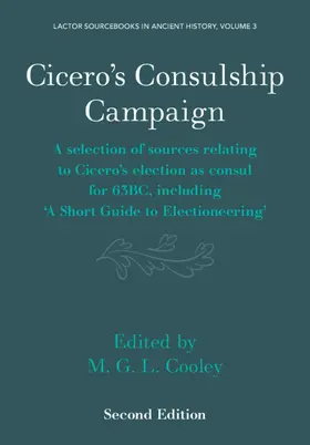  Cicero's Consulship Campaign | Buch |  Sack Fachmedien