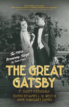 West III / Daniel |  The Great Gatsby: The 1926 Broadway Script | Buch |  Sack Fachmedien