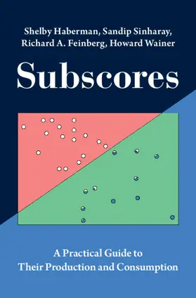 Haberman / Sinharay / Feinberg |  Subscores | Buch |  Sack Fachmedien