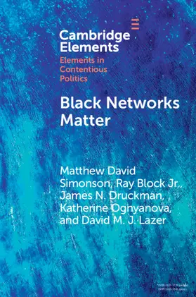 Simonson / Block / Block Jr |  Black Networks Matter | Buch |  Sack Fachmedien