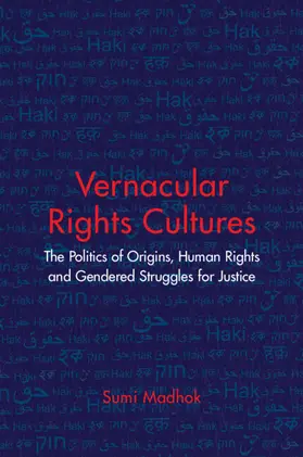 Madhok |  Vernacular Rights Cultures | Buch |  Sack Fachmedien