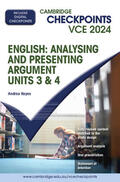 Hayes |  Cambridge Checkpoints VCE English: Analysing and Presenting Argument Units 3&4 2024 | Buch |  Sack Fachmedien