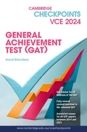 Bharadwaj |  Cambridge Checkpoints VCE GAT 2024 | Buch |  Sack Fachmedien