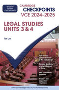 Lee |  Cambridge Checkpoints VCE Legal Studies Units 3&4 2024-2025 | Buch |  Sack Fachmedien