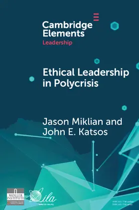 Miklian / Katsos |  Ethical Leadership in Conflict and Crisis | Buch |  Sack Fachmedien