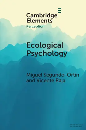 Segundo-Ortin / Raja |  Ecological Psychology | Buch |  Sack Fachmedien