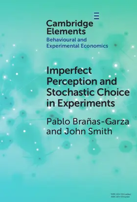 Brañas-Garza / Smith |  Imperfect Perception and Stochastic Choice in Experiments | Buch |  Sack Fachmedien