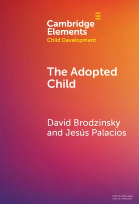 Brodzinsky / Palacios |  The Adopted Child | Buch |  Sack Fachmedien