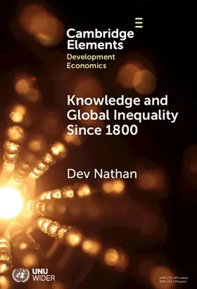 Nathan |  Knowledge and Global Inequality Since 1800 | Buch |  Sack Fachmedien