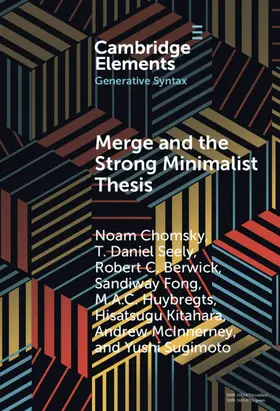 Chomsky / Seely / Berwick | Merge and the Strong Minimalist Thesis | Buch | 978-1-009-46226-6 | www.sack.de