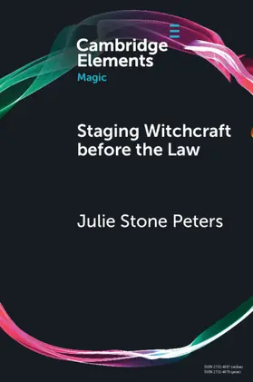 Peters |  Staging Witchcraft Before the Law | Buch |  Sack Fachmedien
