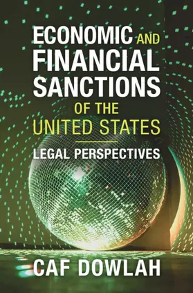 Dowlah |  Economic and Financial Sanctions of the United States | Buch |  Sack Fachmedien