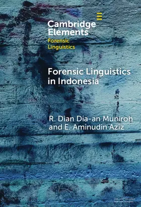 Aziz / Muniroh |  Forensic Linguistics in Indonesia | Buch |  Sack Fachmedien