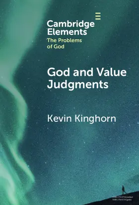 Kinghorn |  God and Value Judgments | Buch |  Sack Fachmedien