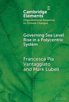 Vantaggiato / Lubell |  Governing Sea Level Rise in a Polycentric System | Buch |  Sack Fachmedien