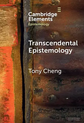 Cheng |  Transcendental Epistemology | Buch |  Sack Fachmedien