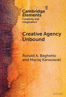 Beghetto / Karwowski | Creative Agency Unbound | Buch | 978-1-009-47943-1 | www.sack.de
