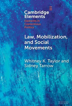 Taylor / Tarrow |  Law, Mobilization, and Social Movements | Buch |  Sack Fachmedien
