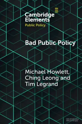Leong / Howlett / Legrand |  Bad Public Policy | Buch |  Sack Fachmedien
