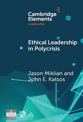 Miklian / Katsos |  Ethical Leadership in Conflict and Crisis | Buch |  Sack Fachmedien