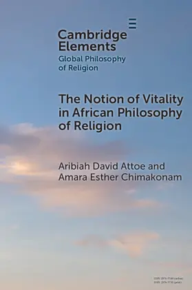 Attoe / Chimakonam |  The Notion of Vitality in African Philosophy of Religion | Buch |  Sack Fachmedien