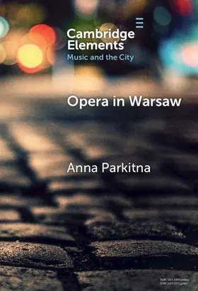Parkitna |  Opera in Warsaw | Buch |  Sack Fachmedien