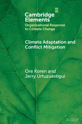 Koren / Urtuzuastigui |  Climate Adaptation and Conflict Mitigation | Buch |  Sack Fachmedien