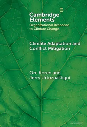 Koren / Urtuzuastigui |  Climate Adaptation and Conflict Mitigation | Buch |  Sack Fachmedien