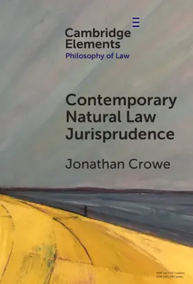 Crowe |  Contemporary Natural Law Jurisprudence | Buch |  Sack Fachmedien