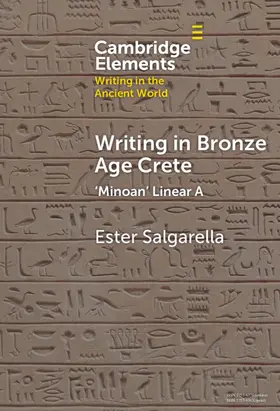 Salgarella |  Writing in Bronze Age Crete | Buch |  Sack Fachmedien