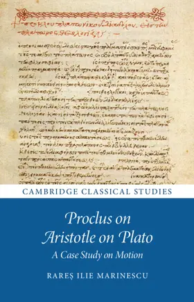Marinescu |  Proclus on Aristotle on Plato | Buch |  Sack Fachmedien