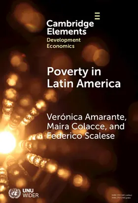 Amarante / Colacce / Scalese |  Poverty in Latin America | Buch |  Sack Fachmedien