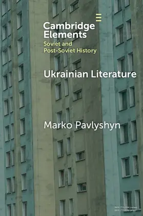 Pavlyshyn |  Ukrainian Literature | Buch |  Sack Fachmedien