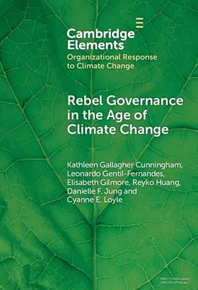 Cunningham / Fernandes / Gilmore |  Rebel Governance in the Age of Climate Change | Buch |  Sack Fachmedien