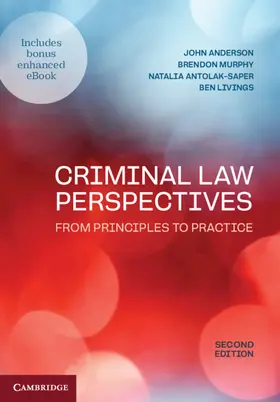 Anderson / Murphy / Antolak-Saper |  Criminal Law Perspectives | Buch |  Sack Fachmedien