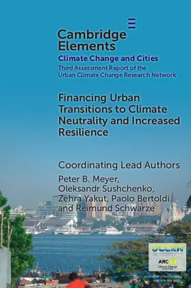 Meyer / Sushchenko / Yakut |  Financing Urban Transitions to Climate Neutrality and Increased Resilience in Cities | Buch |  Sack Fachmedien