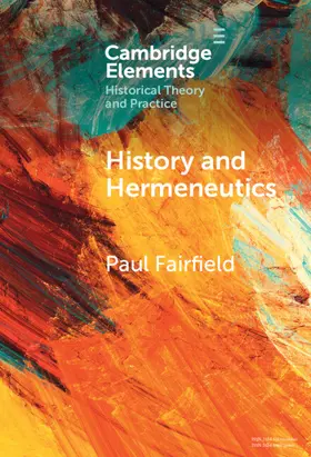 Fairfield |  History and Hermeneutics | Buch |  Sack Fachmedien