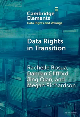 Bosua / Clifford / Qian |  Data Rights in Transition | Buch |  Sack Fachmedien
