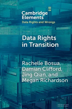Bosua / Clifford / Qian |  Data Rights in Transition | Buch |  Sack Fachmedien