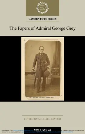 Taylor |  The Papers of Admiral George Grey: Volume 69 | Buch |  Sack Fachmedien