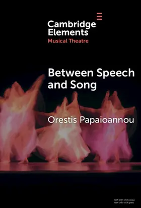 Papaioannou |  Between Speech and Song | Buch |  Sack Fachmedien