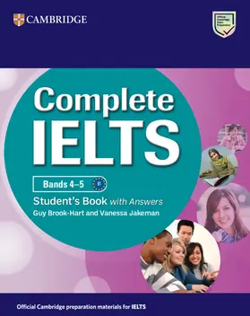 Brook-Hart / Jakeman |  Complete IELTS Bands 4-5 Student's Book with Answers | Buch |  Sack Fachmedien