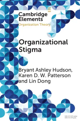 Hudson / Patterson / Dong |  Organizational Stigma | Buch |  Sack Fachmedien