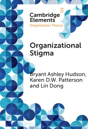 Hudson / Patterson / Dong |  Organizational Stigma | Buch |  Sack Fachmedien