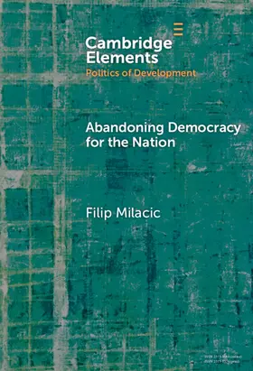 Milacic |  Abandoning Democracy for the Nation | Buch |  Sack Fachmedien