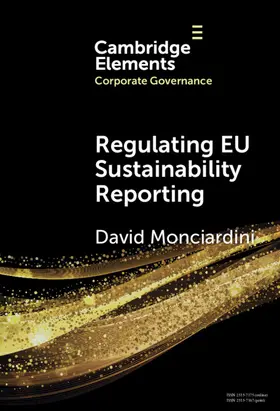 Monciardini |  Regulating EU Sustainability Reporting | Buch |  Sack Fachmedien