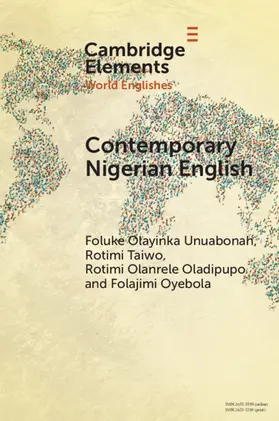 Unuabonah / Taiwo / Oladipupo |  Contemporary Nigerian English | Buch |  Sack Fachmedien